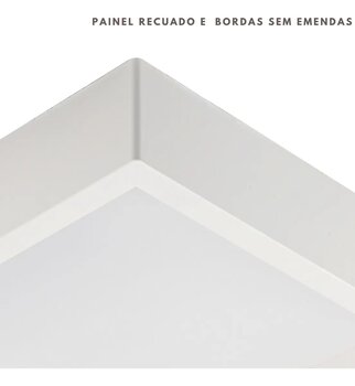 PLAFON MBLED NORDECOR KAIS REC 4269 36W 6500K