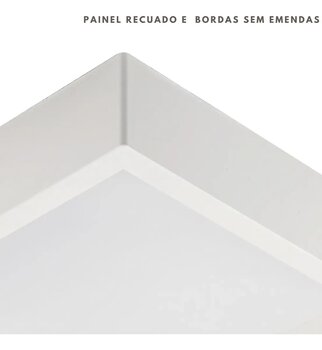 PLAFON NORDECOR KAIS REC 36W 4000K BR 4267