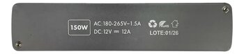 FONTE GAYA NANO 12V 12A/150W 5733