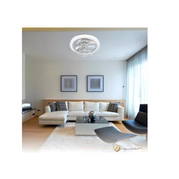 VENTILADOR PLAFON ORBITAL AIR RING MULTICOR 40W 3000/4000/650K
