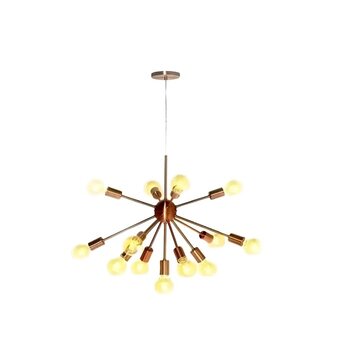 PENDENTE T.Y 713-13 SPUTNIK COBRE 13LAMP