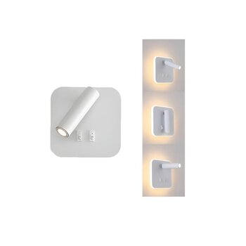 ARANDELA ASTRALED ACKER 10W 3000K BCO AD4036
