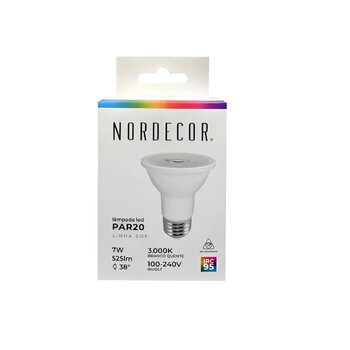 LAMP LED PAR20 7W 3000K SOF IRC95 1128