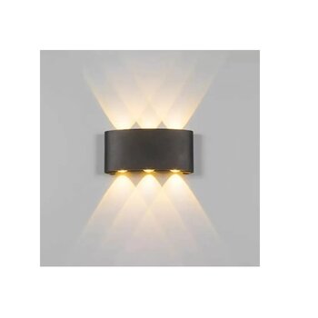 ARANDELA LED ALM-102PR 6W 3000K