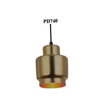 PENDENTE  PD740 VIDRO/METAL 1XG9 25W