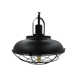 PENDENTE ADN 1/LAMP PRETO 60101/1