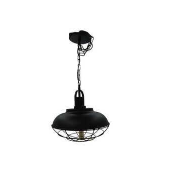 PENDENTE ADN 1/LAMP PRETO 60101/1
