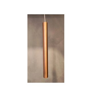 PENDENTE ANTONY LUX 4055 TUBO GU10 COBRE VERNIZ 40CM