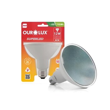 LAMP LED OUROLUX SUPERLED PAR38 12W BIV 6500K