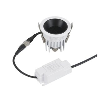 SPOT EMB GAYA TUTTI BCO/PTO 7W 2700K ANTIOFUSC IRC98 7225