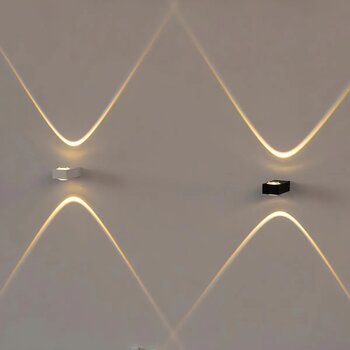 ARANDELA OPUS MINIMA ARC 2X1W PIO 3000K IP65 HM86442